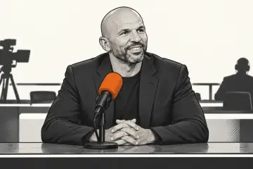 解説席に座るジェイソン・キッドのイラスト