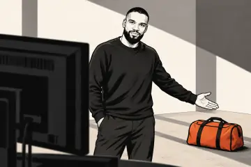 通販番組風にポーズを取るディロン・ブルックス