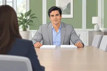 会議テーブルの上座に座るチュス・ブエノ